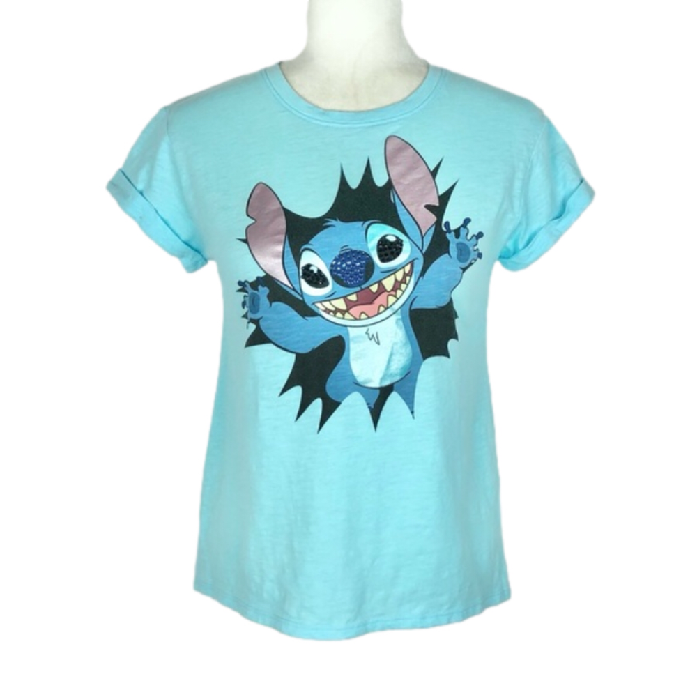 Disney turquoise Stitch t-shirt